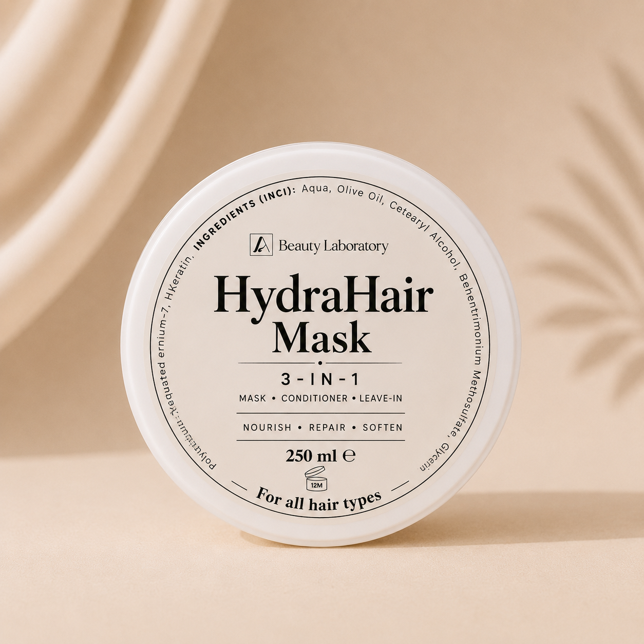 HydraHair Mask 3-in-1 Masca -Balsam-Leave In
